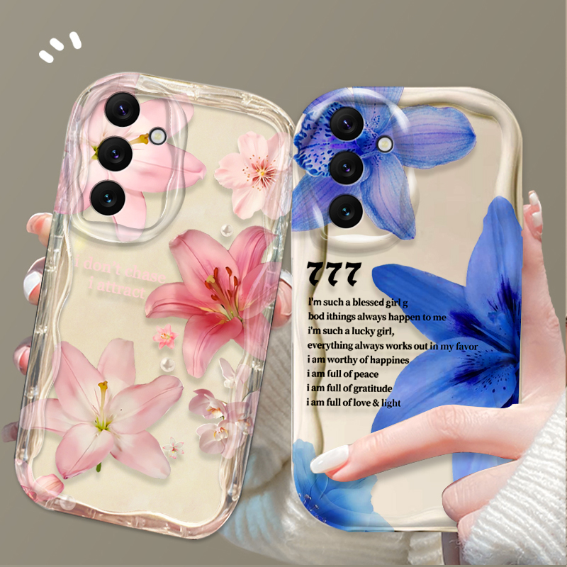 Beautiful Pink Lily Pattern Ph - Samsung Galaxy A55 review and price