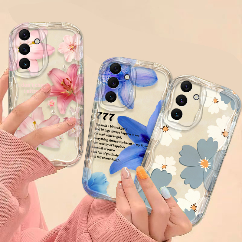 Beautiful Pink Lily Pattern Ph - Samsung Galaxy A55 review and price