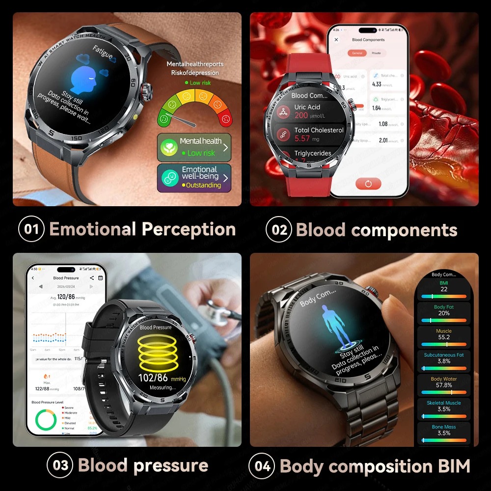 New Blood Pressure Uric Acid B - Fatigue Band Monitor review and price